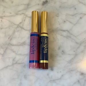 Lipsense Set of 2 Lipstick & Gloss Orchid Gloss Mulled Wine